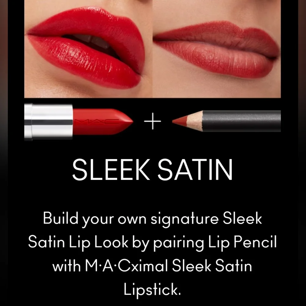M•A•CXIMAL Mac Amorous Dusty Pink Sleek Satin Lipstick Brand New Authentic